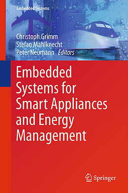 Couverture cartonnée Embedded Systems for Smart Appliances and Energy Management de 