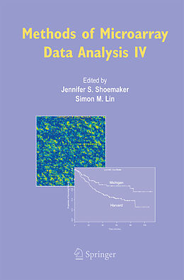 Couverture cartonnée Methods of Microarray Data Analysis IV de 