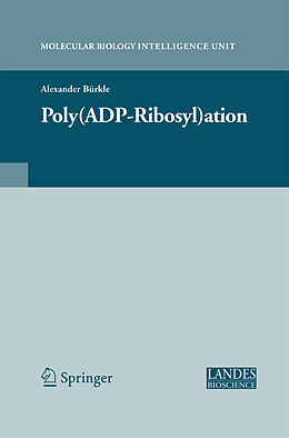 Couverture cartonnée Poly(ADP-Ribosyl)ation de Alexander Bürkle