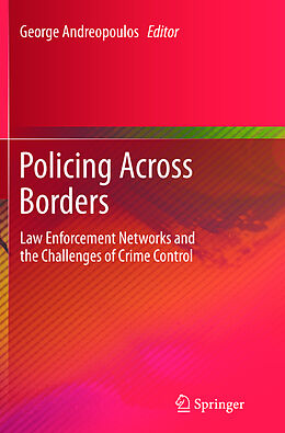 Couverture cartonnée Policing Across Borders de 