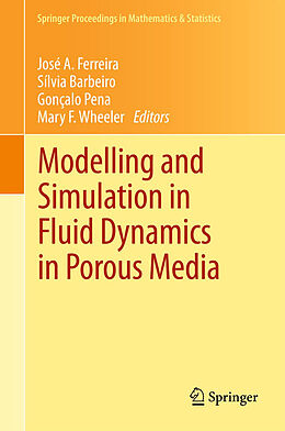 Couverture cartonnée Modelling and Simulation in Fluid Dynamics in Porous Media de 