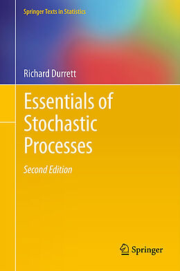 Couverture cartonnée Essentials of Stochastic Processes de Richard Durrett