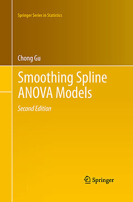 Couverture cartonnée Smoothing Spline ANOVA Models de Chong Gu