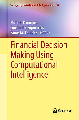 Couverture cartonnée Financial Decision Making Using Computational Intelligence de 