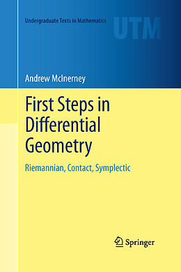 Kartonierter Einband First Steps in Differential Geometry von Andrew Mcinerney