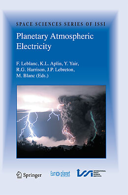 Couverture cartonnée Planetary Atmospheric Electricity de 