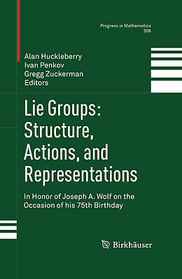 Couverture cartonnée Lie Groups: Structure, Actions, and Representations de 