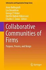 Kartonierter Einband Collaborative Communities of Firms von