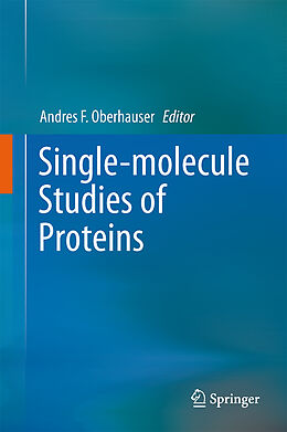 Couverture cartonnée Single-molecule Studies of Proteins de 