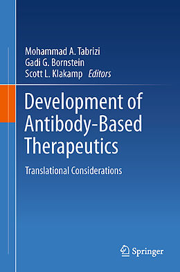 Kartonierter Einband Development of Antibody-Based Therapeutics von 