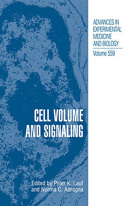 Kartonierter Einband Cell Volume and Signaling von Norma Adragna, Peter Lauf