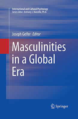 Couverture cartonnée Masculinities in a Global Era de 