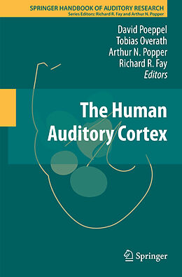 Couverture cartonnée The Human Auditory Cortex de 