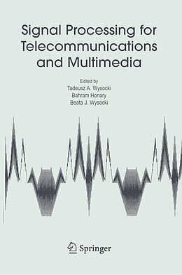 Couverture cartonnée Signal Processing for Telecommunications and Multimedia de 