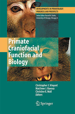 Couverture cartonnée Primate Craniofacial Function and Biology de 