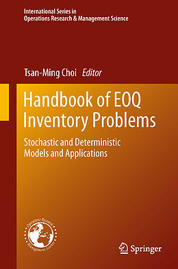Couverture cartonnée Handbook of EOQ Inventory Problems de 