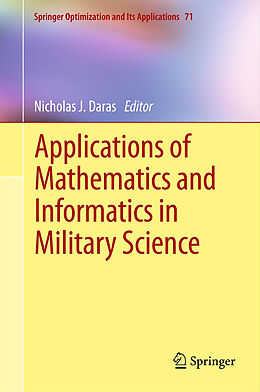 Couverture cartonnée Applications of Mathematics and Informatics in Military Science de 