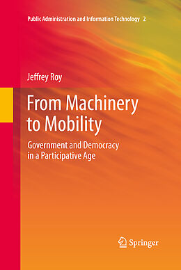 Couverture cartonnée From Machinery to Mobility de Jeffrey Roy