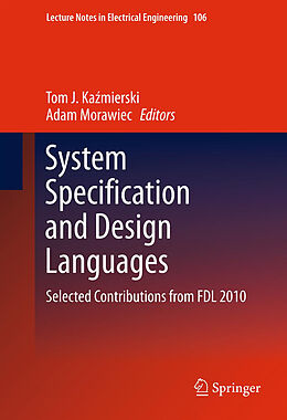 Couverture cartonnée System Specification and Design Languages de 