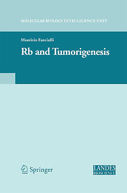 Kartonierter Einband Rb and Tumorigenesis von 