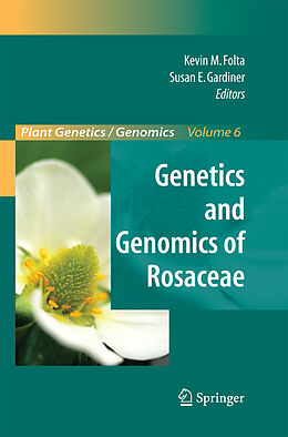 Couverture cartonnée Genetics and Genomics of Rosaceae de 