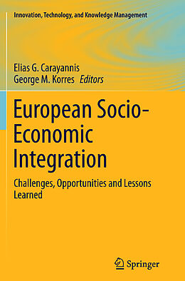 Kartonierter Einband European Socio-Economic Integration von 