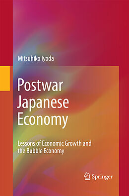 Couverture cartonnée Postwar Japanese Economy de Mitsuhiko Iyoda