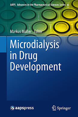 Couverture cartonnée Microdialysis in Drug Development de 