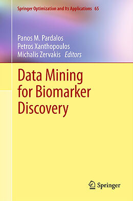 Couverture cartonnée Data Mining for Biomarker Discovery de 