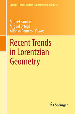 Couverture cartonnée Recent Trends in Lorentzian Geometry de 