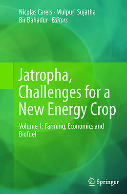 Couverture cartonnée Jatropha, Challenges for a New Energy Crop de 