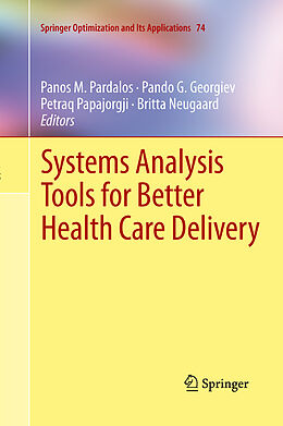 Couverture cartonnée Systems Analysis Tools for Better Health Care Delivery de 