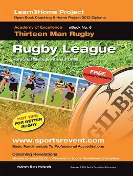 E-Book (epub) Book 6: Learn @ Home Coaching Rugby League Project von Bert Holcroft