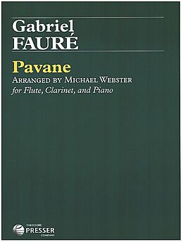 Gabriel Urbain Fauré Notenblätter Pavane