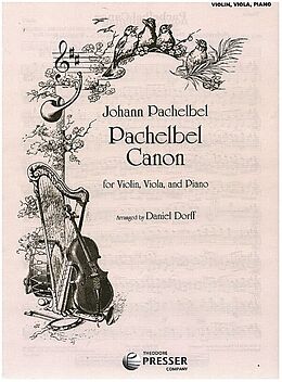 Johann Pachelbel Notenblätter Pachelbel Canon