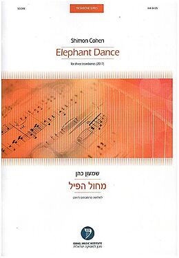 Shimon Cohen Notenblätter Elephant Dance