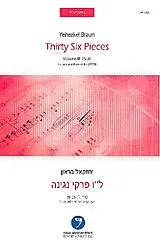 Yehezkiel Braun Notenblätter 36 Pieces vol.3 (nos.25-36)