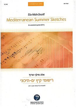 Ella Milch-Sheriff Notenblätter Mediterrean Summer Sketches