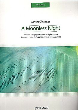 Moshe Zormann Notenblätter A moonless Night