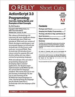 E-Book (epub) ActionScript 3.0 Programming: Overview, Getting Started, and Examples of New Concepts von William Sanders