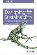 Couverture cartonnée Designing for Sustainability de Frick Tim