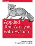 E-Book (pdf) Applied Text Analysis with Python von Benjamin Bengfort, Rebecca Bilbro, Tony Ojeda