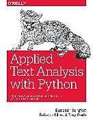 Kartonierter Einband Applied Text Analysis with Python von Benjamin Bengfort, Rebecca Bilbro, Tony Ojeda