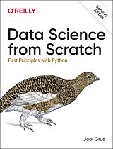 Couverture cartonnée Data Science from Scratch de Grus Joel