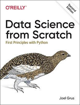 Couverture cartonnée Data Science from Scratch 2e de Joel Grus