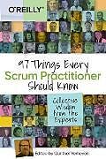 Couverture cartonnée 97 Things Every Scrum Practitioner Should Know de Verheyen Gunther