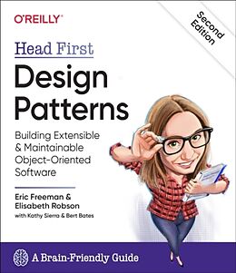Couverture cartonnée Head First Design Patterns, 2E de Eric Freeman, Elisabeth Robson
