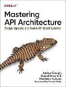 Couverture cartonnée Mastering API Architecture de Gough James, Bryant Daniel, Matthew Auburn