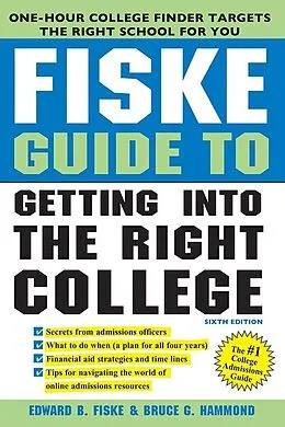 E-Book (epub) Fiske Guide to Getting Into the Right College von Edward B Fiske