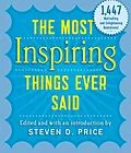 E-Book (epub) Most Inspiring Things Ever Said von Steven D. Price